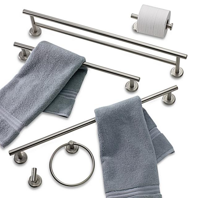 Gatco Latitude II Satin Nickel Towel Ring