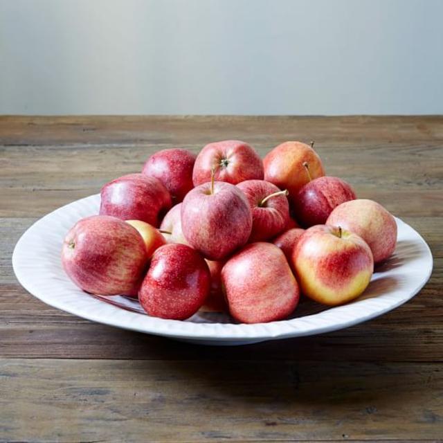 Farmhouse Pottery Low Bowl - White