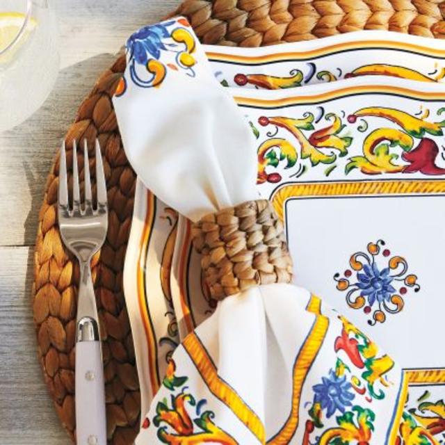 Natural Water Hyacinth Napkin Ring