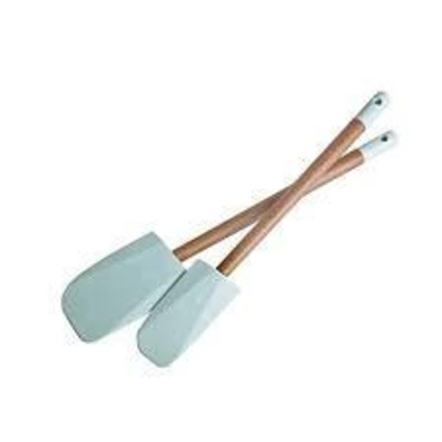 Jamie Oliver Non-Stick Silicone Spatula Set of 2 - Kitchen Utensils for Baking and Cooking - Heat Resistant