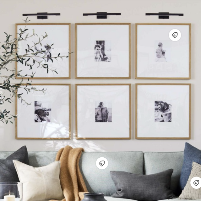 Pottery Barn Living Room Gallery Wall