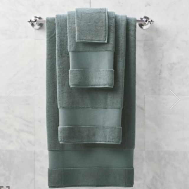 Resort Cotton Hand Towel in Spruce