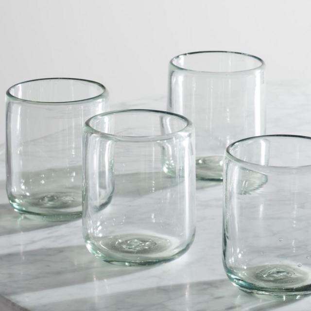 Recycled Glassware, Set of 8