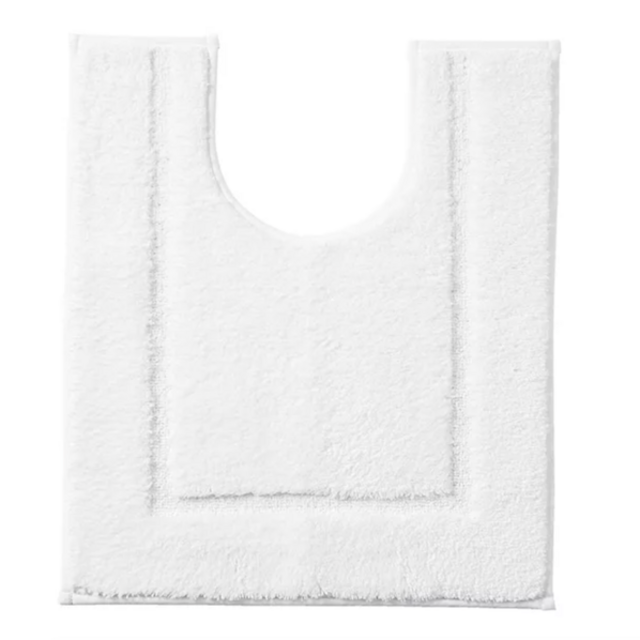 Lands' End Supima Cotton Non-skid Contour Bath Rug Contour
