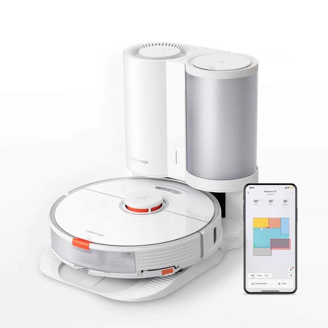 Roborock S7+ Robot Vacuum with Auto-Empty Dock