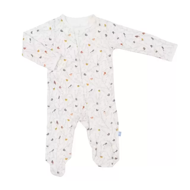 Magnetic Me Bird Song Organic Cotton Magnetic Footie