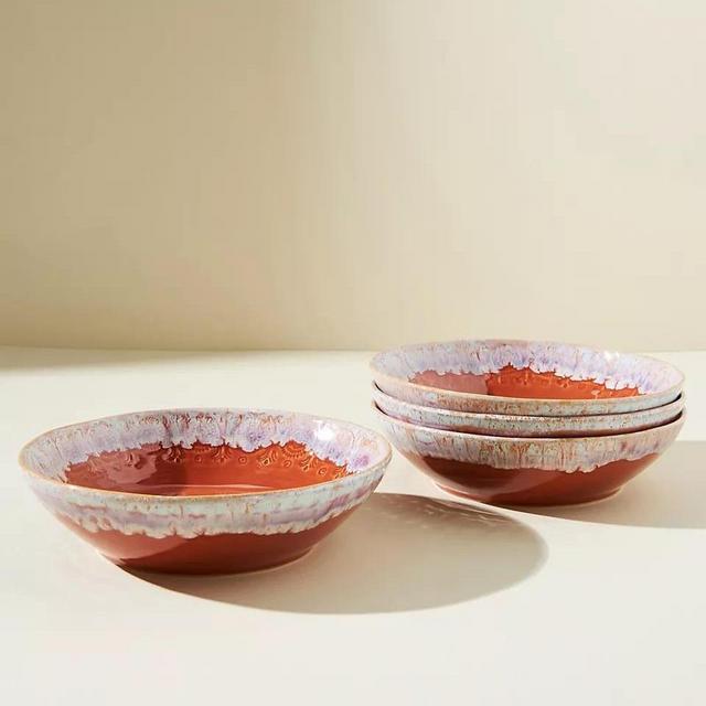 Old Havana Pasta Bowls, Set of 4 in Spice