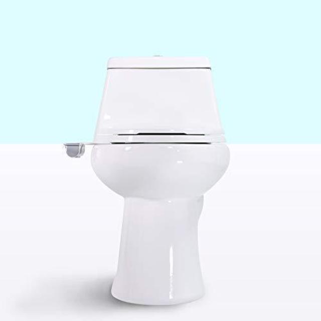 Brondell Bidet - Thinline SimpleSpa SS-150 | Fresh Water Spray | Non-Electric | Bidet Toilet Attachment in White with Self Cleaning Nozzle | SafeCore Internal Valve | Nozzle Guard | Easy to Install