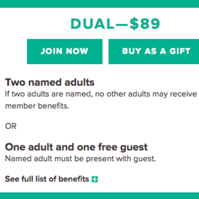 Science Museum – Dual Membership