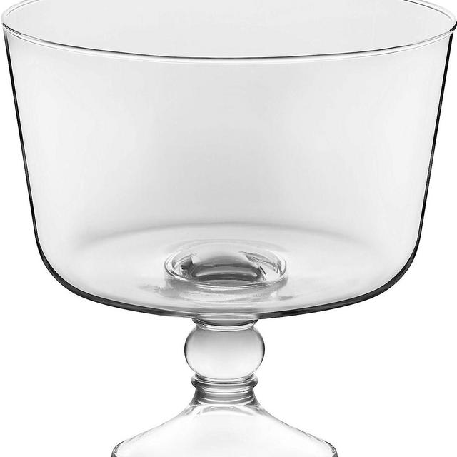 Libbey Selene Footed Glass Trifle Bowl, 9-inch