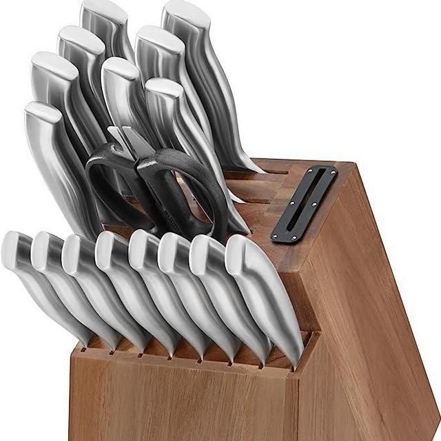 Chicago Cutlery Insignia Guided Grip 18-Piece knife set with block