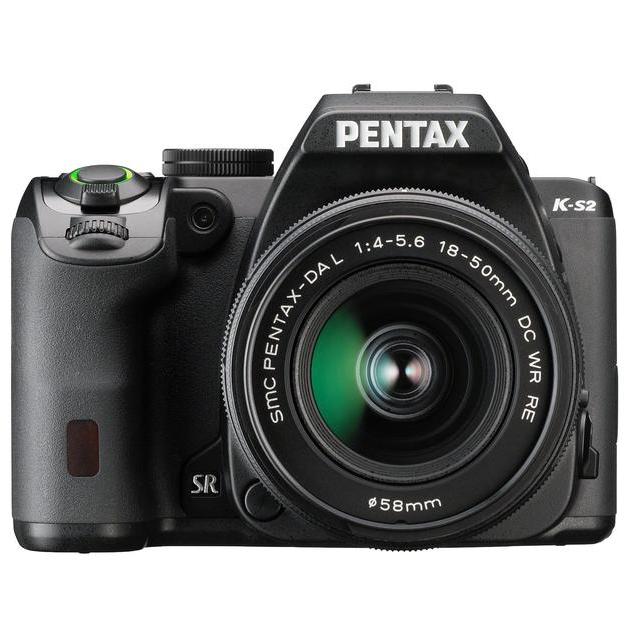 Pentax K-S2 20MP DSLR Kit w/ 18-50mm WR (Black)