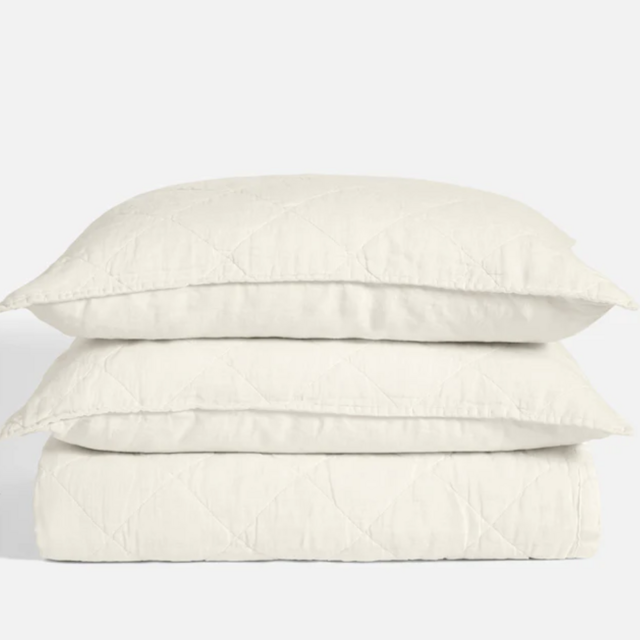 Linen Quilt Set
