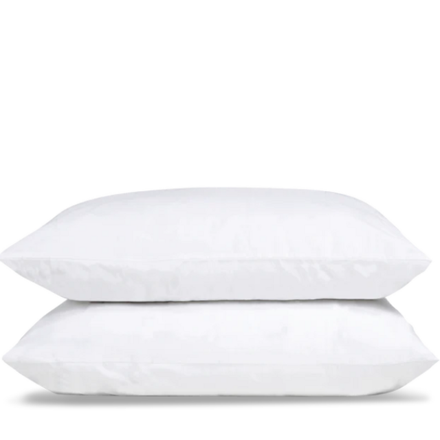 Set of 2 cotton sateen pillowcases 50x70