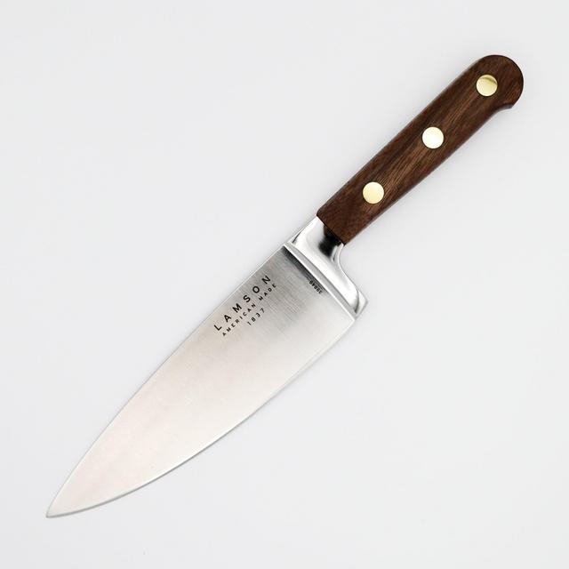 6" Walnut Handle Premier Forged Chef Knife