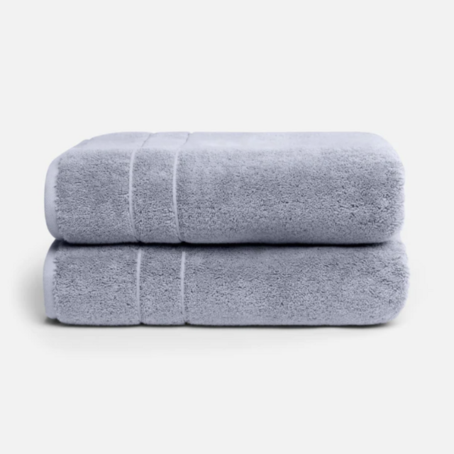 Super-Plush Bath Towels - set of 2 (smoke)