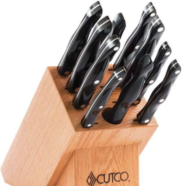 Cutco Homemaker Set with Block w/ Petite Chef