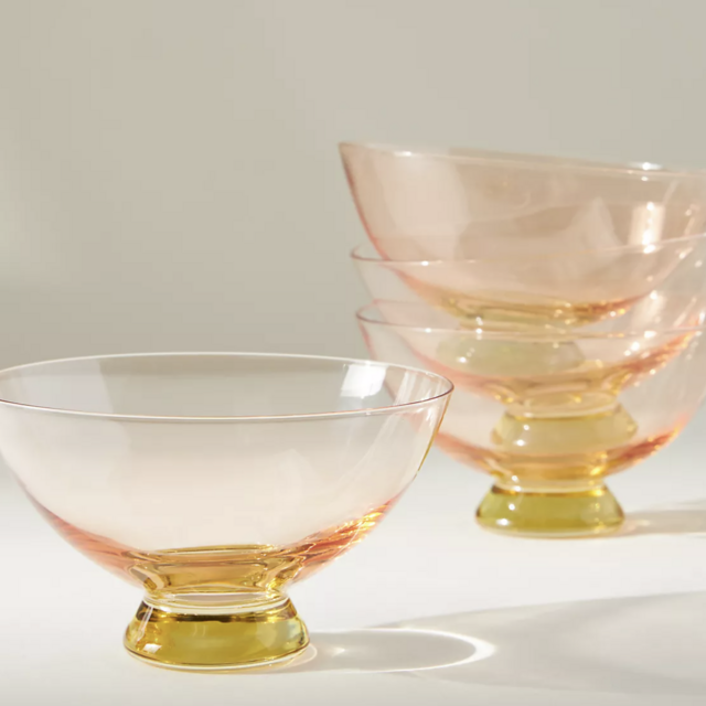 Ramona Bowls, Set of 4, Pink