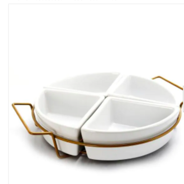 Gracious Dining 4-Section Tidbit Dish Set