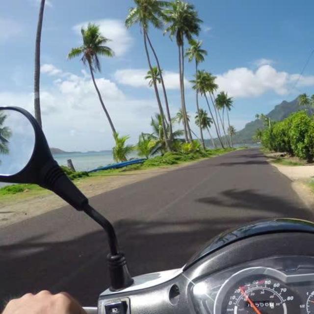 Scooter Ride around the Island