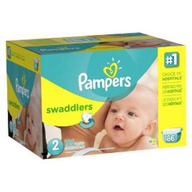 Pampers Swaddlers Diapers Economy Plus Pack (Size 2)