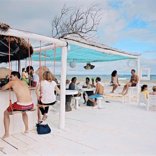 Drinks at Coco Tulum Beach Club