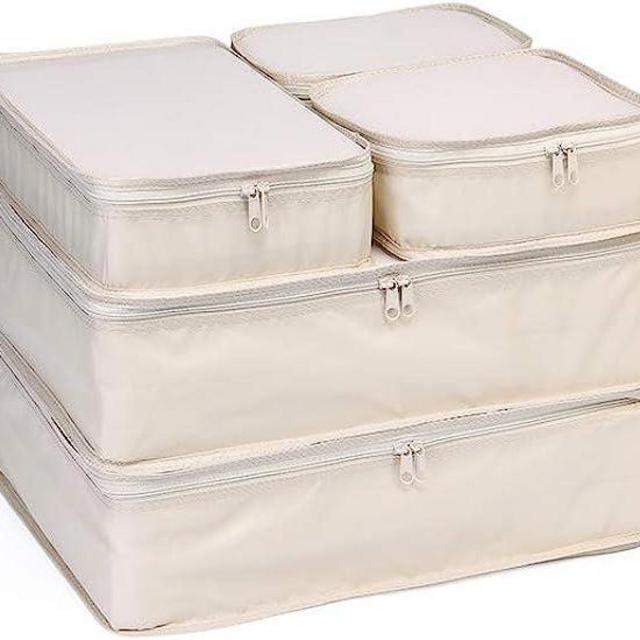 JJ POWER Travel Packing Cubes, Luggage Organizers with Shoe Bag