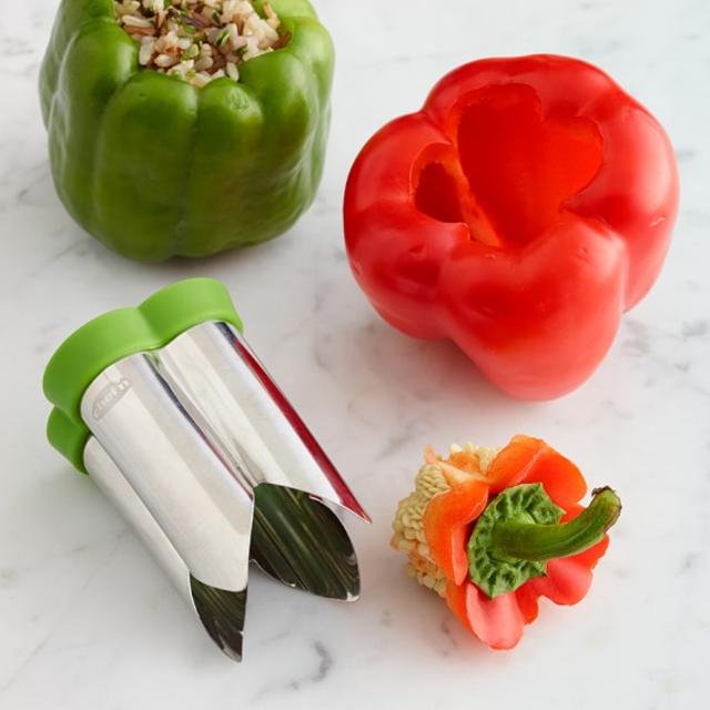 Chef'n Stainless-Steel Pepper Corer