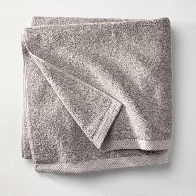 Organic Bath Towel - Casaluna™ - Color Grey