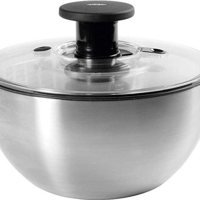 OXO Stainless Steel Salad Spinner