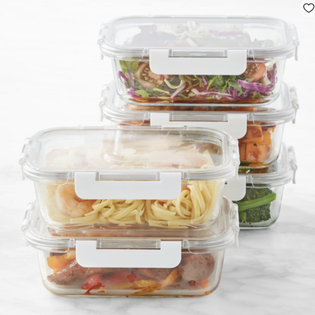 Hold Everything Food Storage, 10 Piece Set