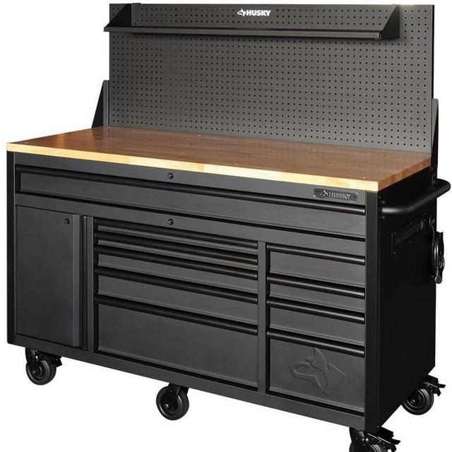 Mobile Work Bench + Tool Chest for the Garage