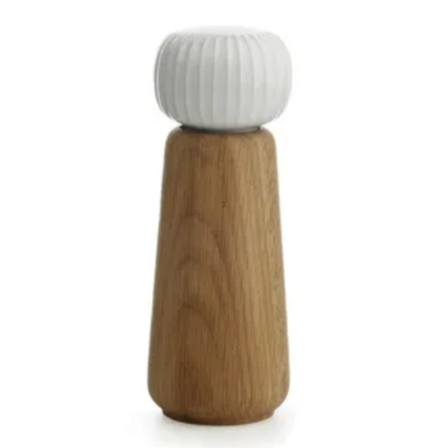 Hammershøi spice mill large - white