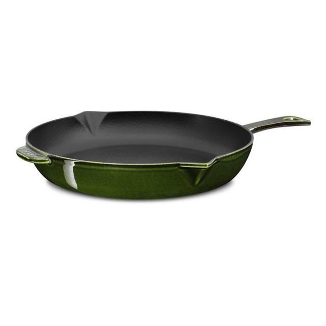 Staub 12" Enameled Cast-Iron Fry Pan