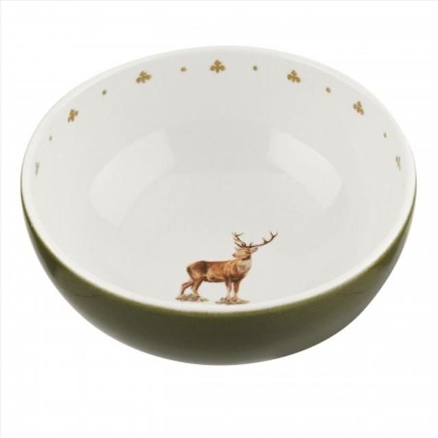 Spode Glen Lodge Stag Individual Bowl Set Of 4