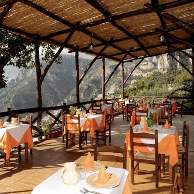 Dinner at La Tagliata, Positano