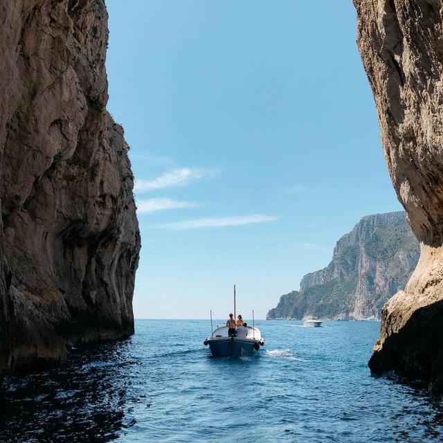 Afternoon Adventure in the Blue Grotto, Capri