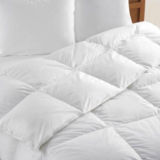 Down to Basics White Goose Down Comforter