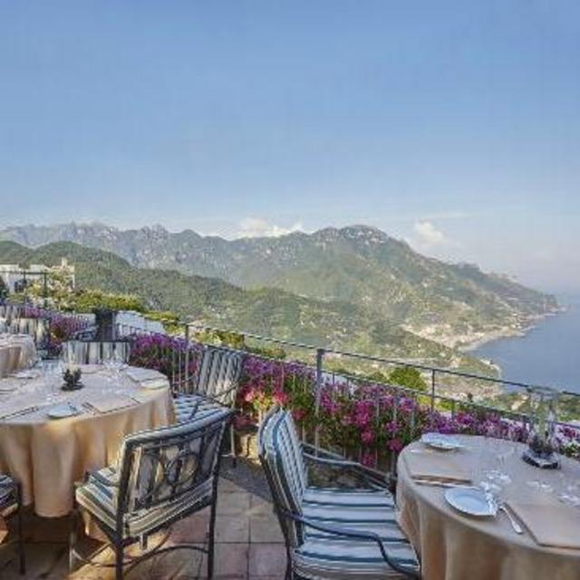 Dinner at Belvedere Restaurant, Ravello