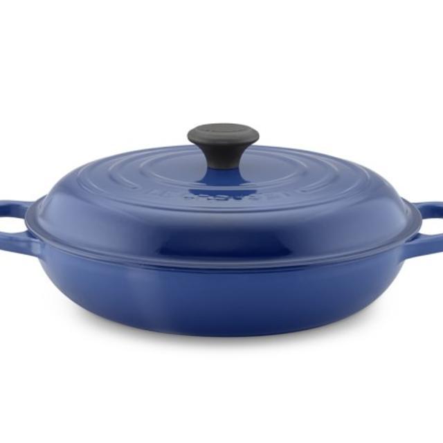 Le Creuset - Signature Cast-Iron Braiser (Lapis Color)
