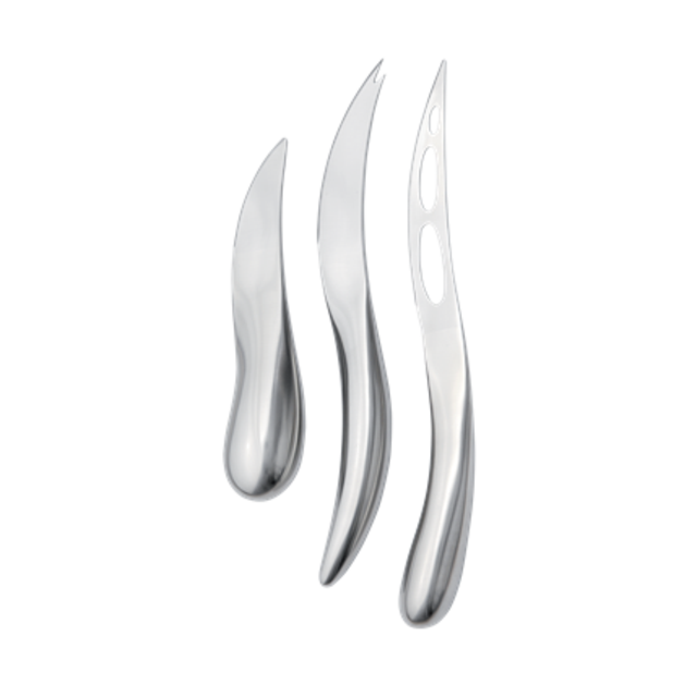 Georg Jensen - Cheese Knife Set, 3 pieces