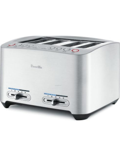 Breville - Smart Toast 4 with Fruit Bread Setting