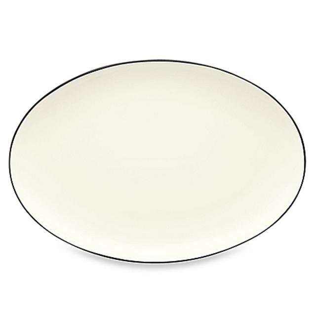 Noritake® Colorwave 16-Inch Oval Platter in Graphite