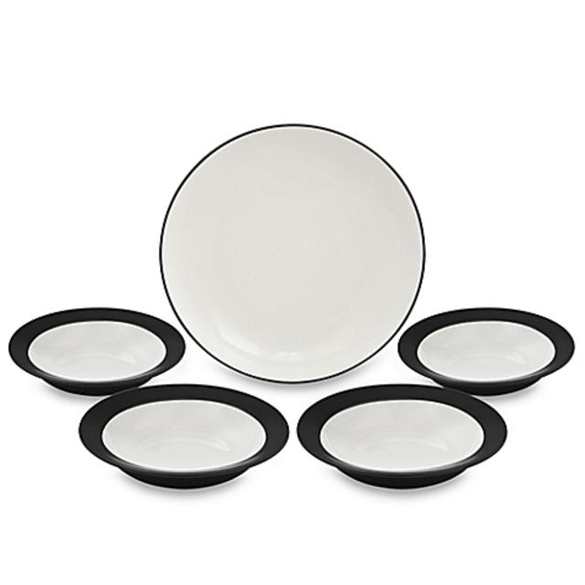 Noritake® Colorwave Pasta 5-Piece Set in Graphite