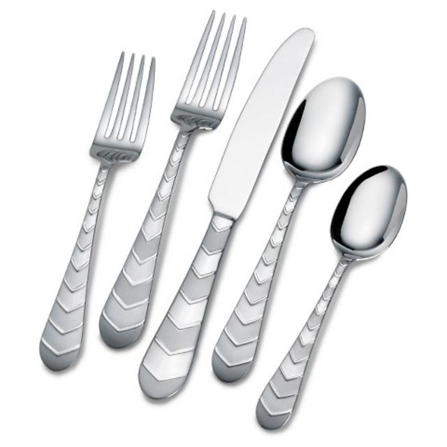Towle Everyday Kirby Frost 20Pc Flatware Set
