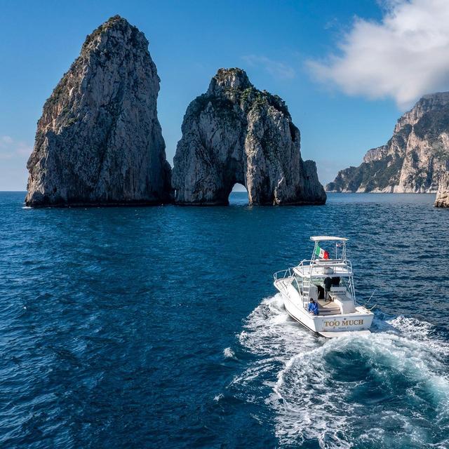 Boat Ride around Capri & Blue Grotto Tour - Honeymoon