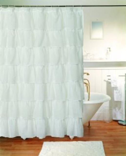Gypsy Ruffled Shower Curtain