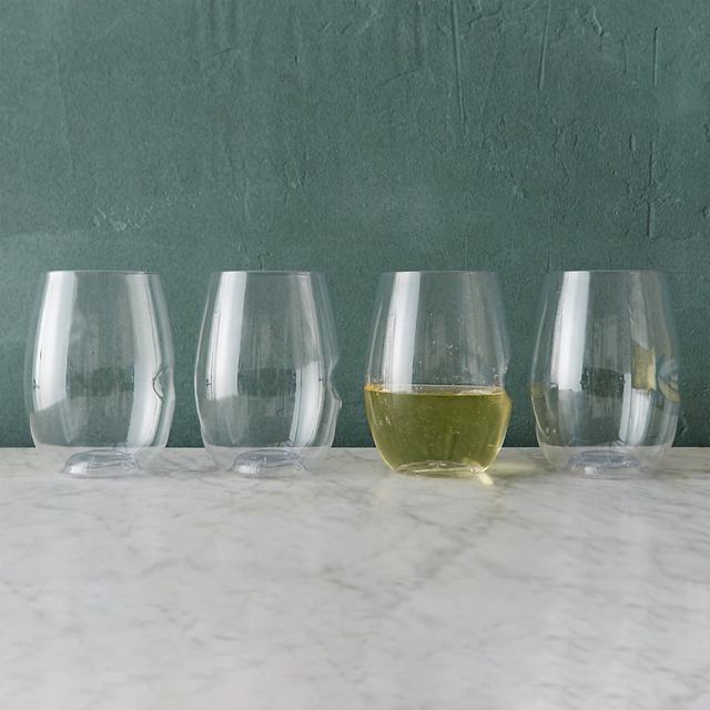 Shatterproof Wine Glasses, Set of 4