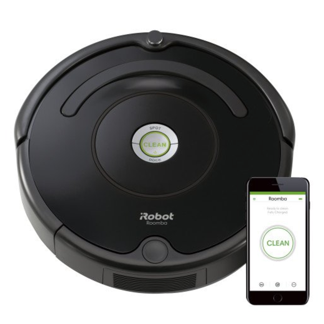 iRobot Roomba 675 Robot Vacuum-Wi-Fi Connectivity, Works with Alexa, Good for Pet Hair, Carpets, Hard Floors, Self-Charging