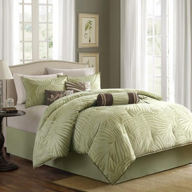 Key West 7 Piece Jacquard Comforter Set product details page